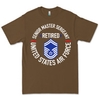 Cacao senior master sergeant retired air force retirement gifts t shirt Premium Tee - DesignPulse