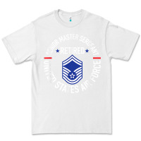 White senior master sergeant retired air force retirement gifts t shirt Premium Tee - DesignPulse