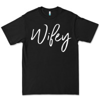 Black wifey sweat(b) Premium Tee - DesignPulse