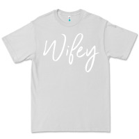 Dove Grey wifey sweat(b) Premium Tee - DesignPulse