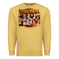 Antique Gold basketball dad Premium Sweatshirt - Jasminsmagicworld