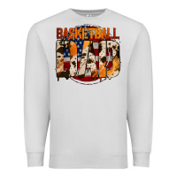 Dove Grey basketball dad Premium Sweatshirt - Jasminsmagicworld