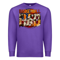Purple basketball dad Premium Sweatshirt - Jasminsmagicworld