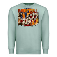 Seafoam basketball dad Premium Sweatshirt - Jasminsmagicworld