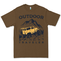 Cacao traveler Premium Tee - DesignPulse