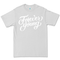 Dove Grey forever young Premium Tee - DesignPulse