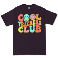 Plum cool teachers club funny smile teachers club squad t shirt Premium Tee - DesignPulse
