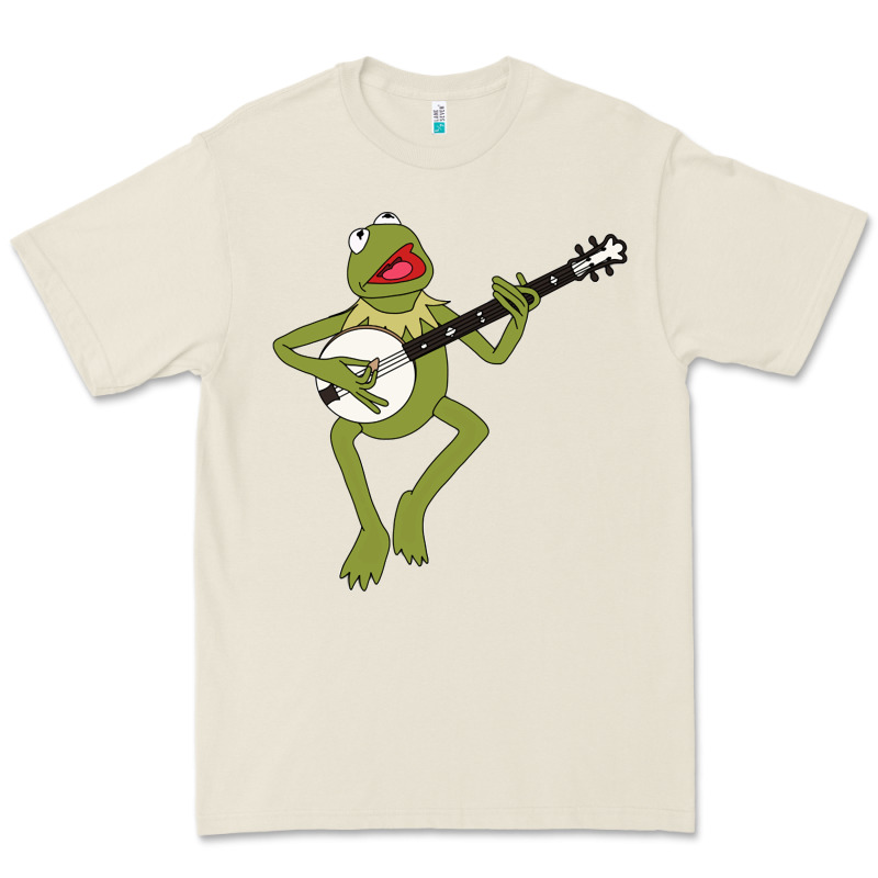 Kermit Playing The Banjo Classic Premium Tee by DesignPulse | Teevron