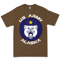 Cacao us army alaska polar bear patch t shirt Premium Tee - DesignPulse