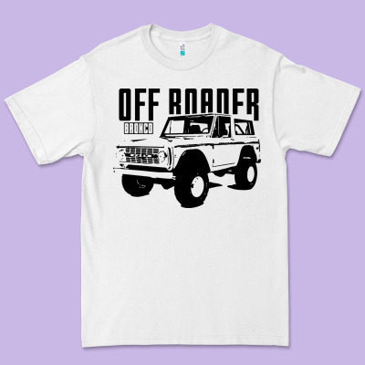 Off Roader Bronco Premium Tee Designed By Designpulse
