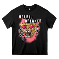 Black Heart breaker Valentine's Day Heavy Core Tee - FaDigitalArtStudio