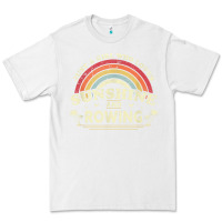 White Rowing  . Just A Girl Who Loves Sunshine And Rowing Premium Tee - DesignPulse