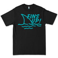 Black fins up jimmy Premium Tee - DesignPulse
