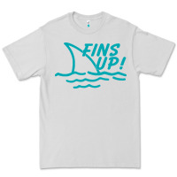 Dove Grey fins up jimmy Premium Tee - DesignPulse