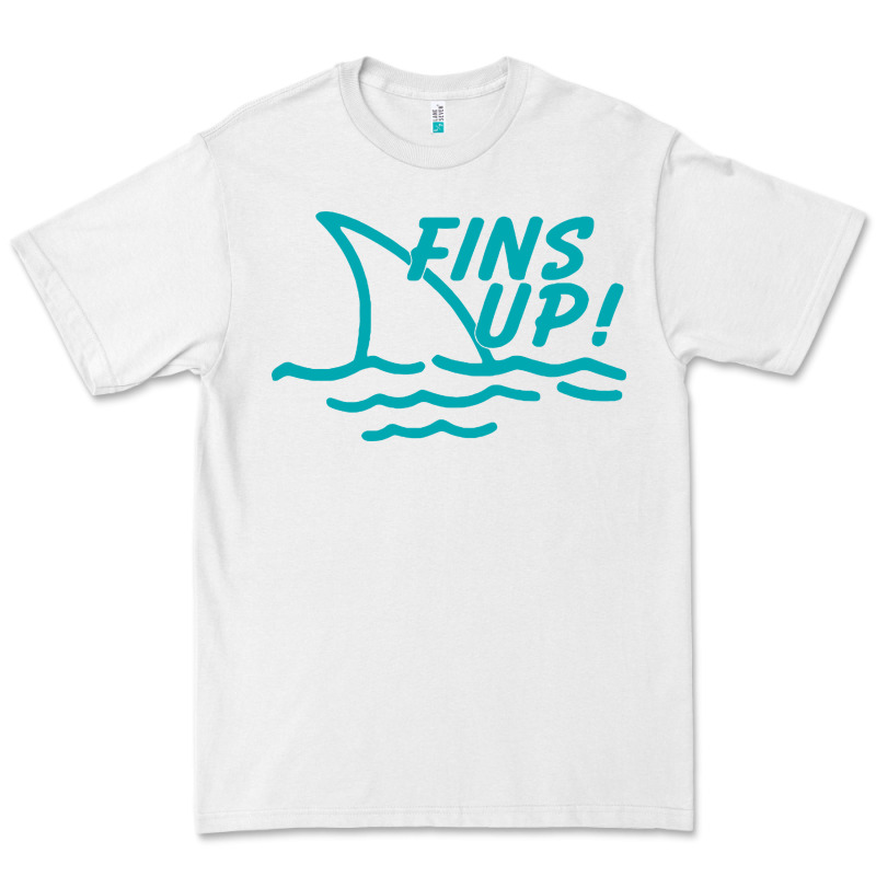 Fins Up Jimmy Premium Tee by DesignPulse | Teevron