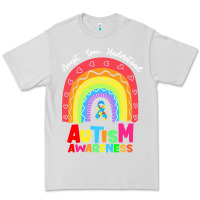 Dove Grey autism awareness month t  shirt autism awareness rainbow accept unders Premium Tee - DesignPulse