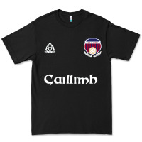 Black galway gaillimh irish gaelic football and hurling premium Premium Tee - DesignPulse