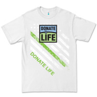 White donate life Premium Tee - DesignPulse