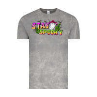 Cloud Rock Stay Spooky Vintage Tee - CowhideDigitalArt