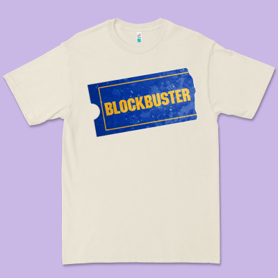 Blockbuster Premium Tee Designed By Designpulse