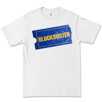 White blockbuster Premium Tee - DesignPulse