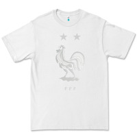 White FFF Two Stars Premium Tee - DesignPulse