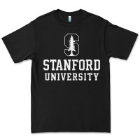 Black stanford university logo Premium Tee - DesignPulse