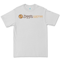 Dove Grey ziggi's coffee Premium Tee - DesignPulse