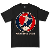 Black grateful dude Premium Tee - DesignPulse
