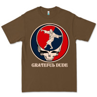 Cacao grateful dude Premium Tee - DesignPulse