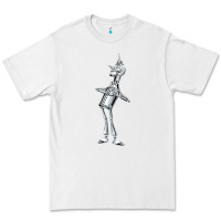 White vintage wizard of oz tinman Premium Tee - DesignPulse