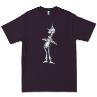 Plum vintage wizard of oz tinman Premium Tee - DesignPulse