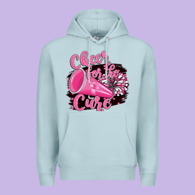 Cheer For The Cure Premium Hoodie Designed By Barkaloodesign