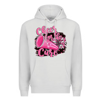 Dove Grey Cheer For The Cure Premium Hoodie - BarkalooDesign