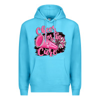 Ocean Blue Cheer For The Cure Premium Hoodie - BarkalooDesign