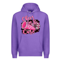 Purple Cheer For The Cure Premium Hoodie - BarkalooDesign