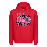 Red Cheer For The Cure Premium Hoodie - BarkalooDesign