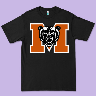 Mercer Bears Premium Tee Designed By Designpulse