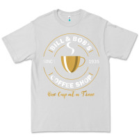 Dove Grey bill and bob coffee shop aa recovery gift t shirt Premium Tee - PixelWave