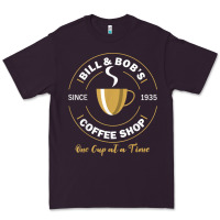 Plum bill and bob coffee shop aa recovery gift t shirt Premium Tee - PixelWave