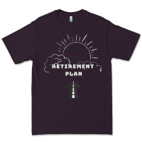 Plum the rapture is my retirement plan bible heaven jesus Premium Tee - PixelWave