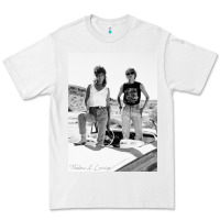 White Thelma And Louise Premium Tee - PixelWave