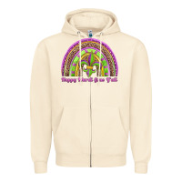 Sandshell happy mardi gras y'all rainbow Zipper Hoodie - Jasminsmagicworld