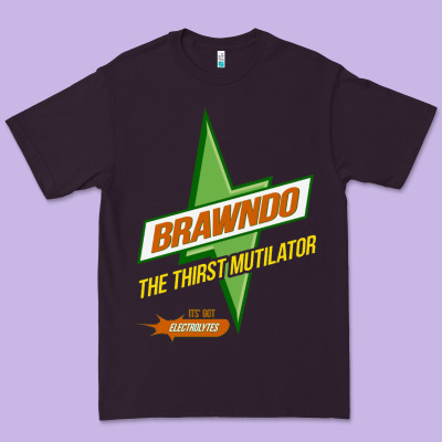 Brawndo The Thirst Mutilator   Idiocracy Inspired Active Premium Tee Designed By Pixelwave