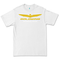 White goldwing Premium Tee - PixelWave