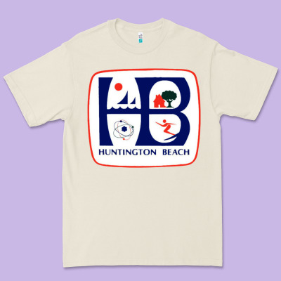 Coat Of Arms Of Huntington Beach Premium Tee Designed By Pixelwave