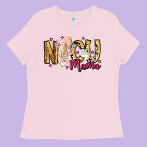 Nicu Mama Ladies Tee Designed By Cowhidedigitalart
