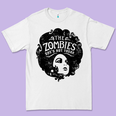 The Zombies   She's Not There T Shirt Premium Tee Designed By Pixelwave