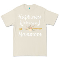 Bone happiness is being a mommom  cute mothers day gifts Premium Tee - PixelWave