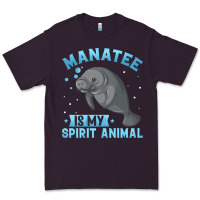 Plum manatee gifts Premium Tee - PixelWave